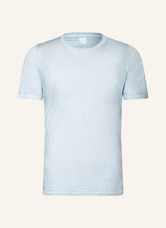 120% Lino 120%Lino T-Shirt Aus Leinen blau blau