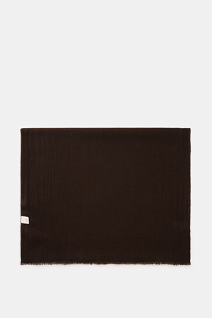 19 Andrea’s 47  - Herren - Cashmere Schal dunkelbraun