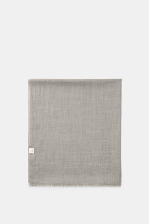 19 Andrea’s 47  - Herren - Cashmere Schal grau meliert