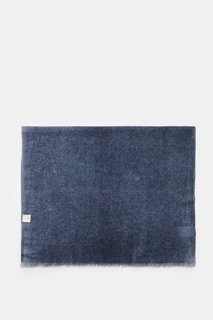 19 Andrea’s 47  - Herren - Cashmere Schal graublau meliert