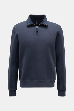 04651 / A trip in a bag - Herren - Sweat-Troyer 'AF 1/4 Zip' navy