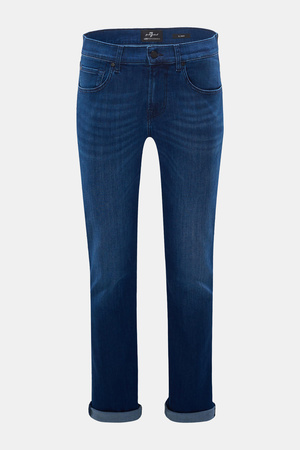 7 For All Mankind  - Jeans 'Slimmy' dunkelblau weiss