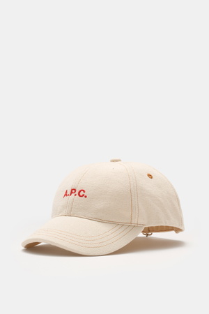 A.P.C.  - Herren - Baseball-Cap 'Charlie' creme