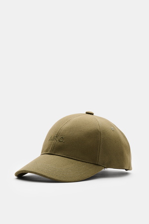 A.P.C.  - Herren - Baseball-Cap 'Charlie' oliv