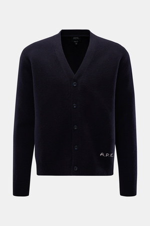 A.P.C.  - Herren - Cardigan 'Kevin' navy