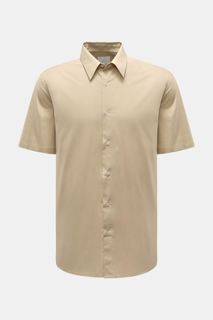 A.P.C.  - Herren - Kurzarmhemd Kent-Kragen sand