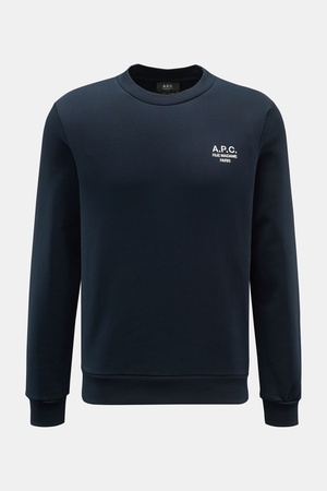 A.P.C.  - Herren - Rundhals-Sweatshirt 'Standard Rue Madame' navy
