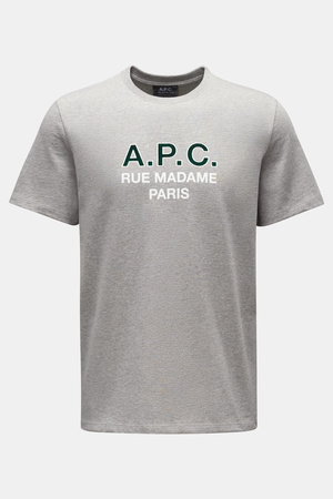 A.P.C.  - Herren - Rundhals-T-Shirt 'APC Madame H' grau