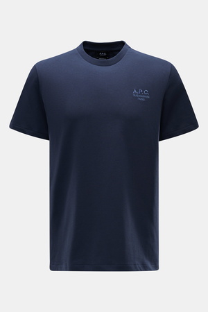 A.P.C.  - Herren - Rundhals-T-Shirt 'Standard Rue Madame' dunkelblau