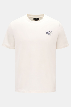 A.P.C.  - Herren - Rundhals-T-Shirt 'Standard Rue Madame' offwhite