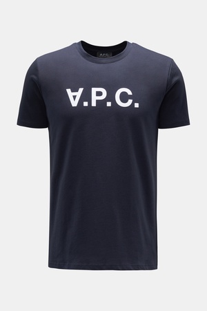 A.P.C.  - Herren - Rundhals-T-Shirt 'VPC' dark navy