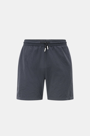 04651 / A trip in a bag - Herren - Badeshorts 'Mono Seersucker' navy