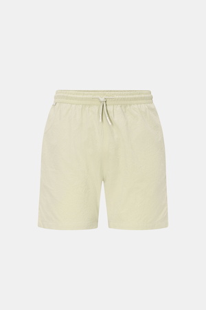 04651 / A trip in a bag - Herren - Badeshorts 'Mono Seersucker' salbei