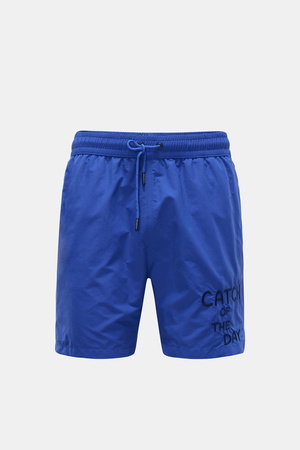 04651 / A trip in a bag - Herren - Badeshorts 'Plain Swim' blau