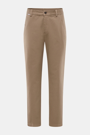 04651 / A trip in a bag - Herren - Baumwollhose 'Bull Denim' taupe