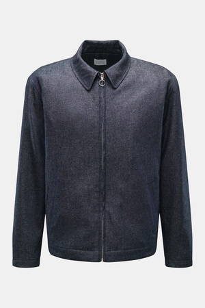 04651 / A trip in a bag - Herren - Blouson navy meliert