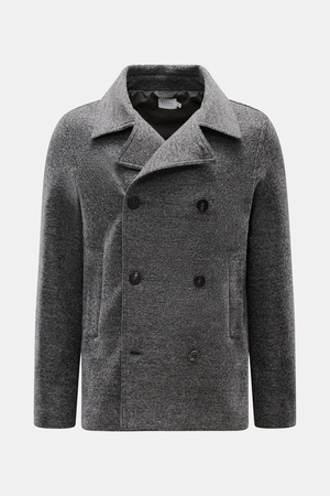 04651 / A trip in a bag - Herren - Cabanjacke dunkelgrau meliert