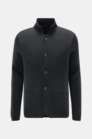 04651 / A trip in a bag - Herren - Cardigan 'Foggy' anthrazit