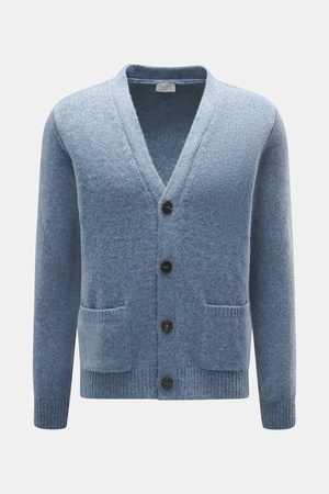 04651 / A trip in a bag - Herren - Cardigan 'Hunter' rauchblau meliert