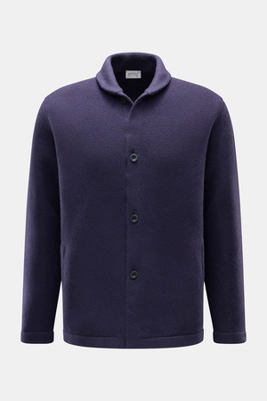 04651 / A trip in a bag - Herren - Cardigan 'Knit Overjacket' navy