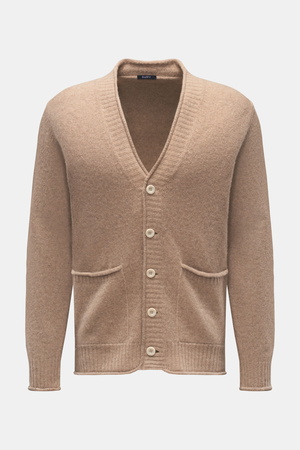 04651 / A trip in a bag - Herren - Cardigan 'Shetland' beige