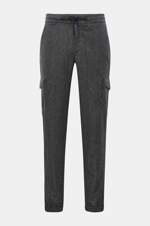 04651 / A trip in a bag - Herren - Cargo-Jogpants 'Donegal Cargo' dunkelgrau