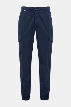 04651 / A trip in a bag - Herren - Cargo-Jogpants 'Twill Cargo' navy
