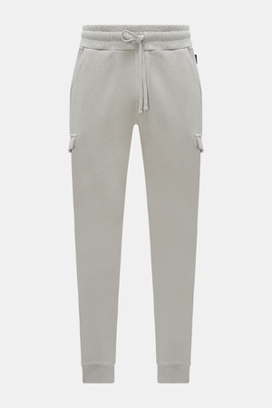 04651 / A trip in a bag - Herren - Cargo-Sweathose 'Cargo Pant' hellgrau