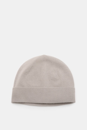 04651 / A trip in a bag - Herren - Cashmere Mütze taupe