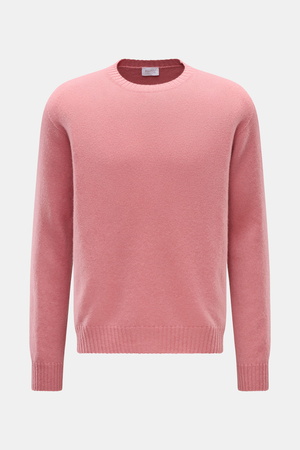 04651 / A trip in a bag - Herren - Cashmere Rundhalspullover 'Extreme Cashmere Crew' altrosa