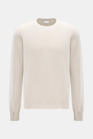 04651 / A trip in a bag - Herren - Cashmere Rundhalspullover 'Extreme Cashmere Crew' sand