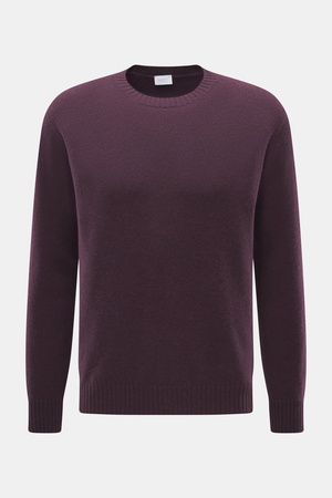 04651 / A trip in a bag - Herren - Cashmere Rundhalspullover 'Extreme Cashmere Crew' violett