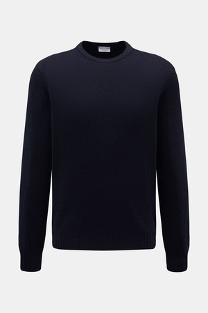 04651 / A trip in a bag - Herren - Cashmere Rundhalspullover navy
