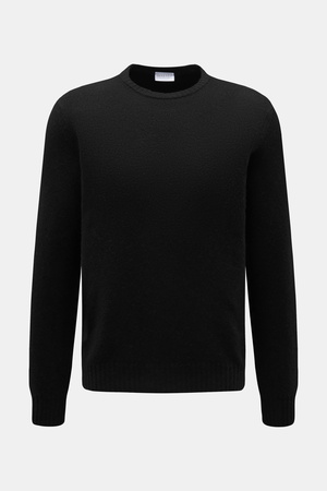 04651 / A trip in a bag - Herren - Cashmere Rundhalspullover schwarz