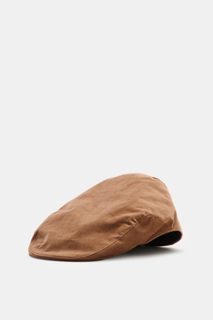 04651 / A trip in a bag - Herren - Cord Beret braun