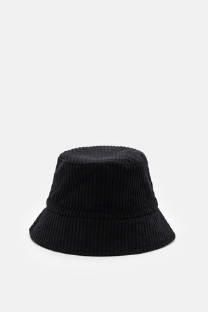 04651 / A trip in a bag - Herren - Cord Bucket Hat navy