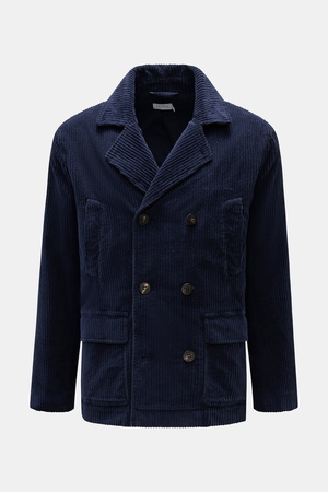 04651 / A trip in a bag - Herren - Cord-Cabanjacke navy