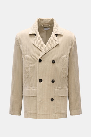 04651 / A trip in a bag - Herren - Cord-Cabanjacke sand
