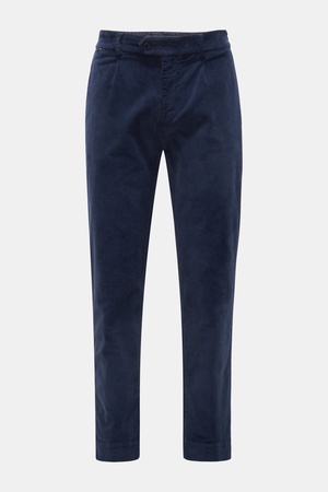 04651 / A trip in a bag - Herren - Cord-Jogpants 'Smart Pants Cord' navy