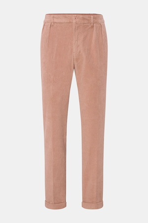 04651 / A trip in a bag - Herren - Cordhose altrosa