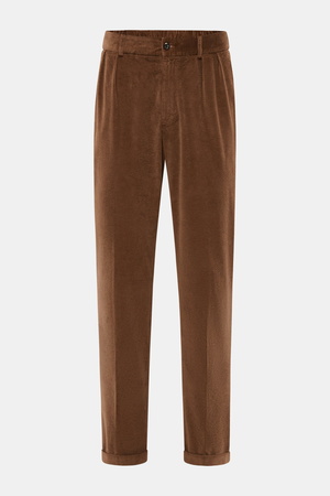 04651 / A trip in a bag - Herren - Cordhose braun