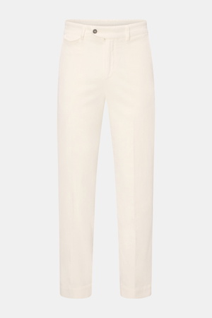 04651 / A trip in a bag - Herren - Cordhose creme