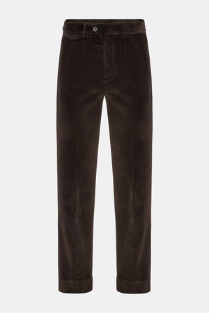 04651 / A trip in a bag - Herren - Cordhose dunkelbraun