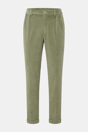 04651 / A trip in a bag - Herren - Cordhose graugrün
