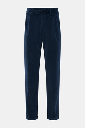 04651 / A trip in a bag - Herren - Cordhose navy