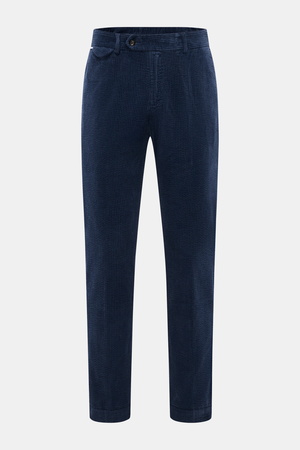 04651 / A trip in a bag - Herren - Cordhose navy