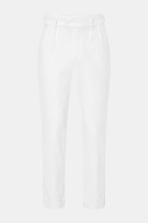 04651 / A trip in a bag - Herren - Cordhose offwhite