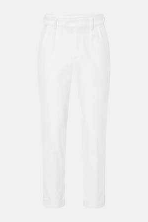 04651 / A trip in a bag - Herren - Cordhose offwhite
