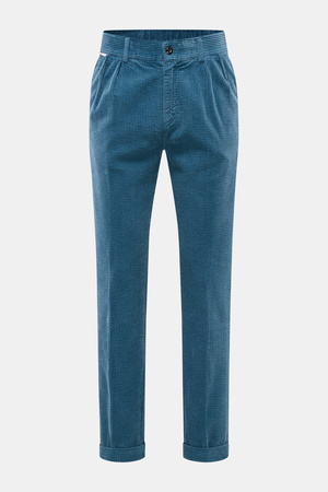 04651 / A trip in a bag - Herren - Cordhose rauchblau