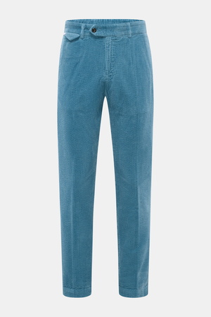 04651 / A trip in a bag - Herren - Cordhose rauchblau